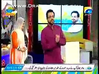 Amir Liaquat did it again - live on S with falak
