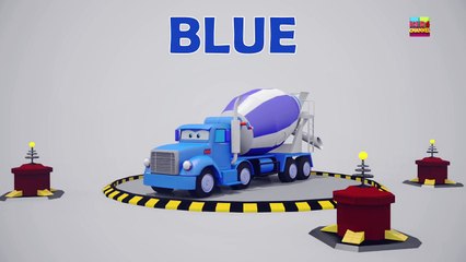 LEARN COLORS with sci-fi vehicles in 3D video for children, toddlers & babies by Kids Channel