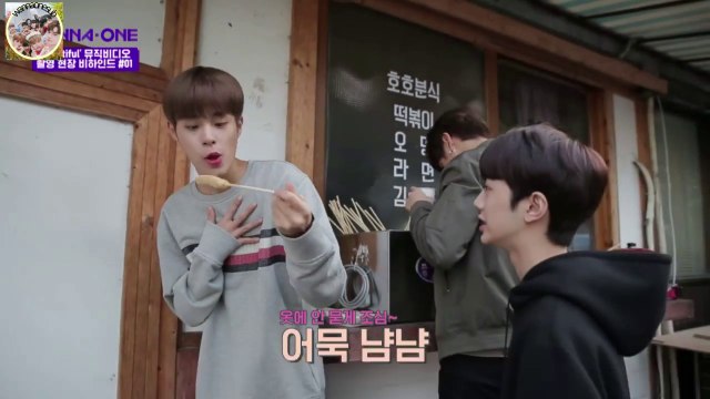 [ENG SUB] Wanna One 'Beautiful' MV filming behind the scenes Part 1