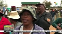 Se manifiestan en Zimbabue para exigir la salida del presidente Mugabe