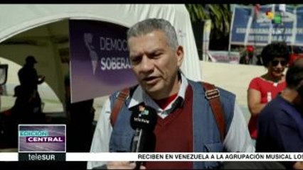 Grupos sociales participan en Jornada Continental en Uruguay