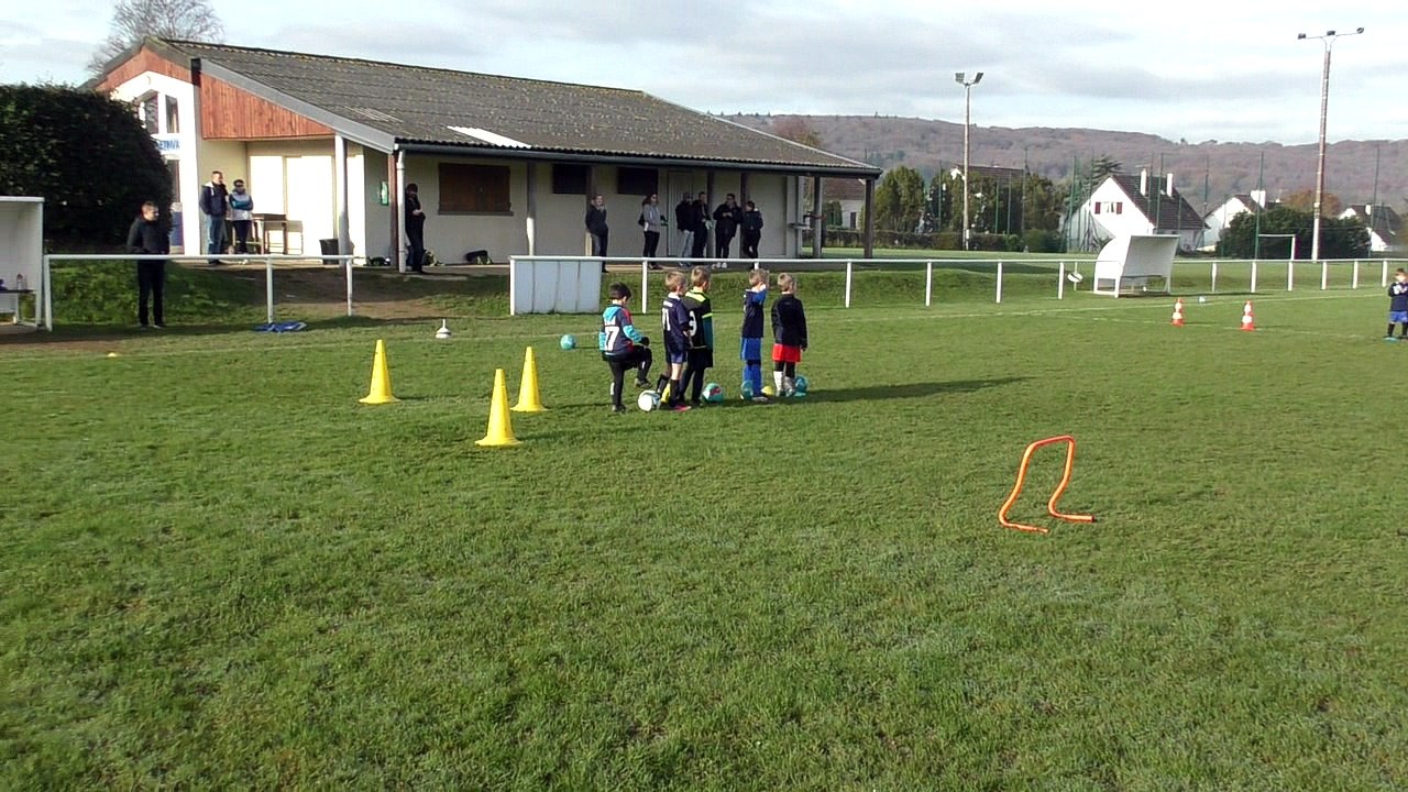 Et continue l'entrainement pour les poussins!!!
