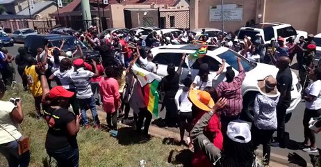 Download Video: Solidarity March Held Outside Zimbabwean Consulate in South Africa