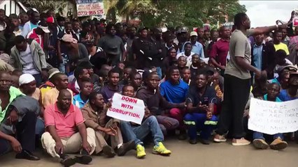 Milhares pedem que Mugabe deixe o poder no Zimbábue