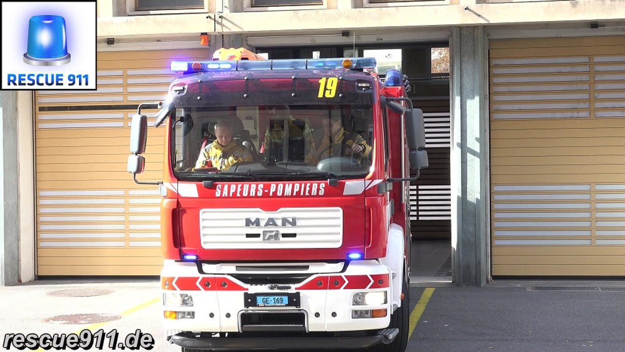 Police, Fire, Ambulances Geneva // Police, pompiers, ambulances Genève