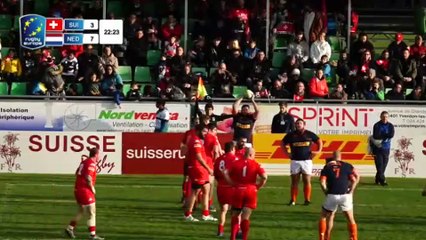REPLAY SWITZERLAND / NETHERLANDS - RUGBY EUROPE TROPHY 2017/2018
