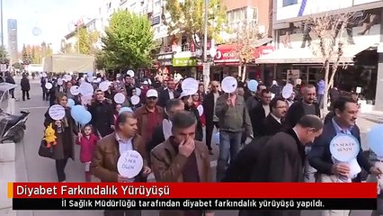 Diyabet Farkındalık Yürüyüşü