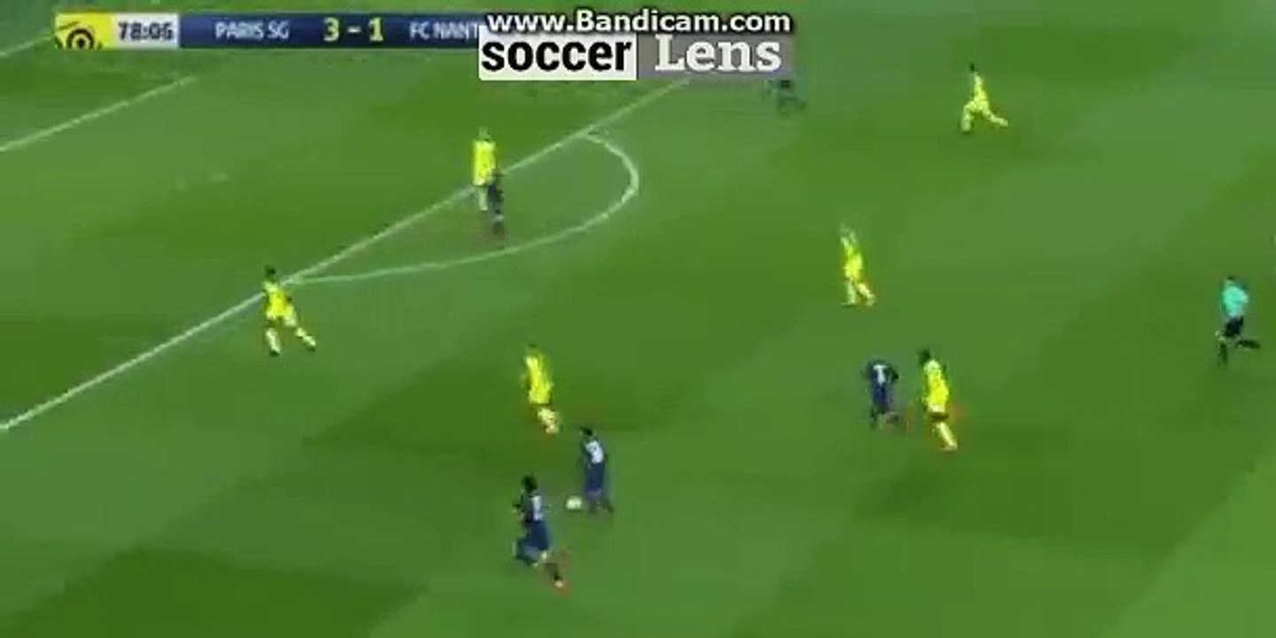 Edinson Cavani Goal HD - PSG 4-1 Nantes 18/11/2017 HD