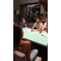 Pedro en back de Las Estrellas - 17 de Noviembre