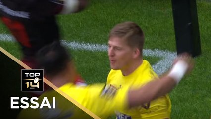 TOP 14 - Essai David STRETTLE (ASM) - Clermont - Lyon - J10 - Saison 2017/2018
