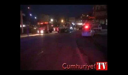 Hatay'da freni boşalan kamyon araçlara çarptı