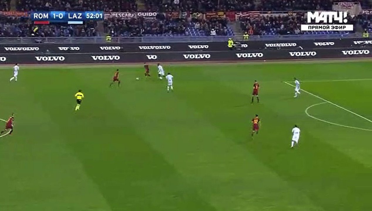 Radja Nainggolan Goal HD - AS Roma	2-0	Lazio 18.11.2017