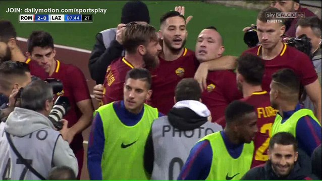 Radja Nainggolan Goal HD - AS Roma 2 - 0 Lazio - 18.11.2017 (Full Replay)