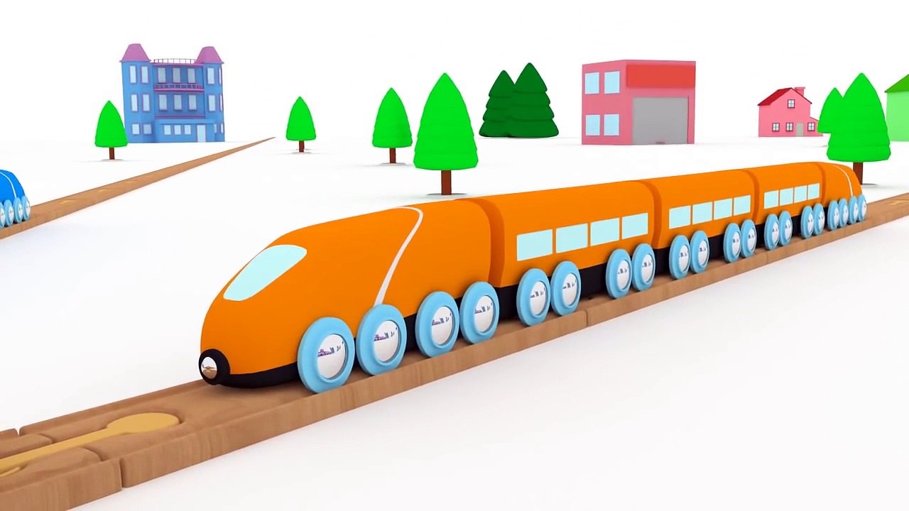 Learn colors with Dino the Dinosaur, balls and trains | Education cartoon for children