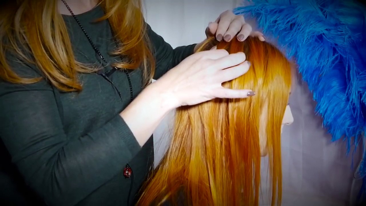 ASMR Style Hair Pulling Massage | Gentle, Soft Spoken, Hair Sounds