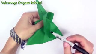 Origami ANGEL by Neal Elias (modified by Gabriel Vong) - Yakomoga Origami tutorial