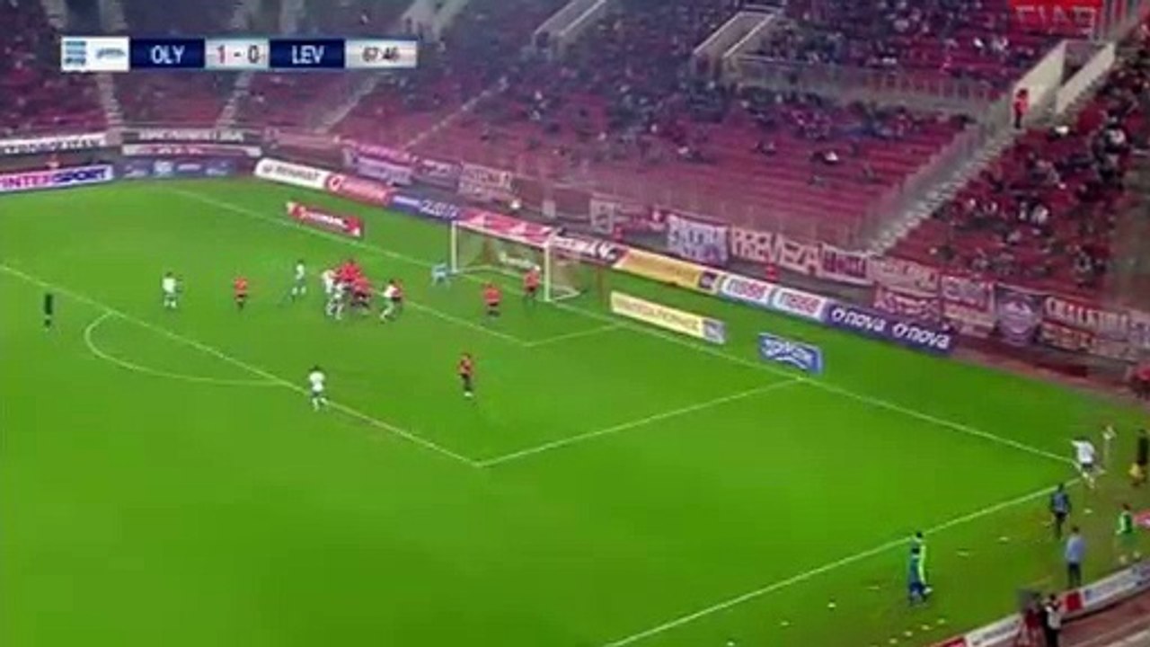 Giakoumakis P. Goal HD - Olympiakos Piraeus 1-1 Levadiakos 18.11.2017