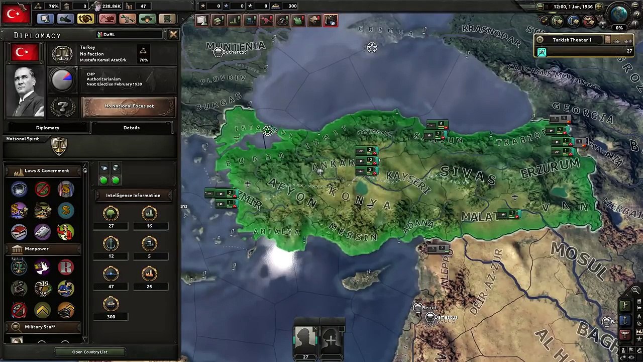 HoI4 - Black ICE - Restoring the Ottoman Empire - Part 1