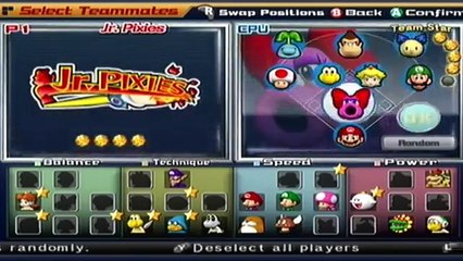 Mario Superstar Baseball - Exhibition Game #11 - Birdo Bows @ Jr. Pixies
