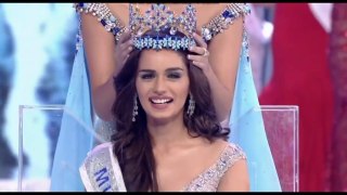 Miss world 2017 crowning moment, Indian Girl manushi chhillar became miss World 2017