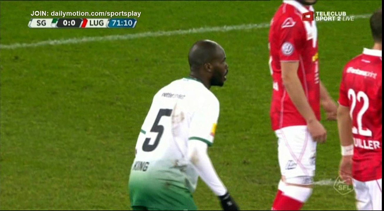 Jonathan Sabbatini Goal HD - St. Gallen 0 - 1 Lugano - 18.11.2017 (Full Replay)