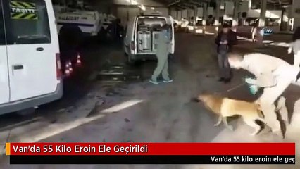 Van'da 55 Kilo Eroin Ele Geçirildi