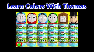 Best Learn Colors Video Thomas The Train Nesting Surprises With Shopkins Season 8