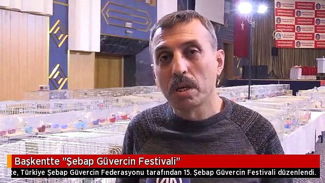 Başkentte Şebap Güvercin Festivali