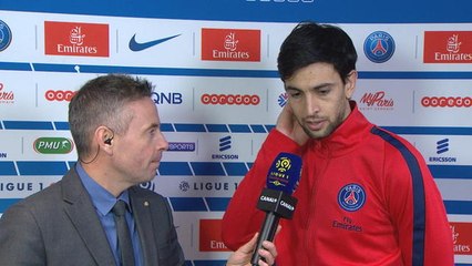 PSG / Nantes - La réaction de Javier Pastore