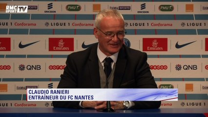 Ranieri : "J’ai essayé de mettre le bus, mais c’est très difficile"