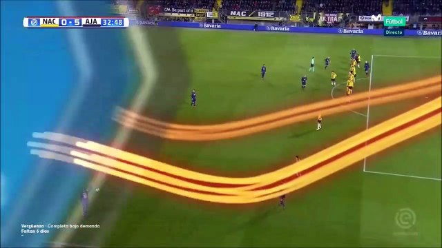 0-5 Donny van de Beek Goal Holland Eredivisie - 18.11.2017 NAC Breda 0-5 AFC Ajax