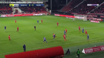 Chang-Hoon Kwon Goal HD - Dijon 3 - 1 Troyes - 18.11.2017