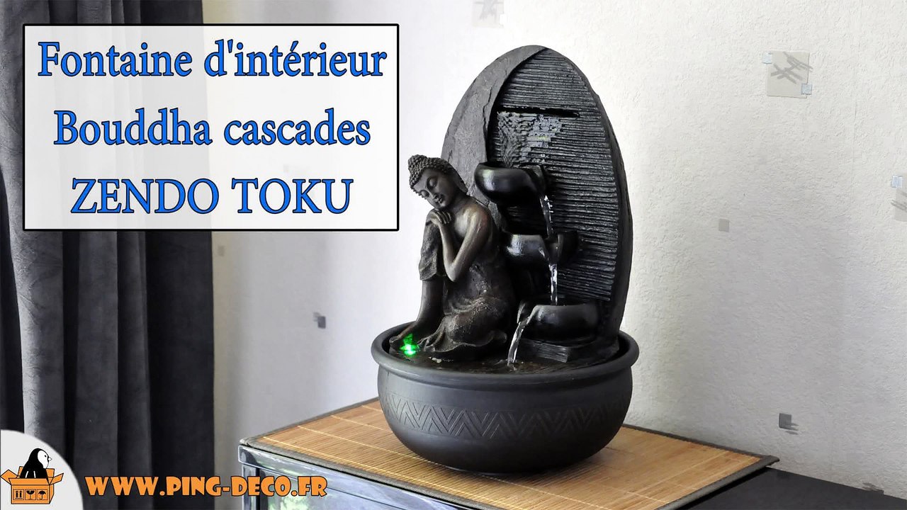 Fontaine intérieur Bouddha Zendo Toku (WWW.PING-DECO.FR)