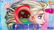 Disney Princess Frozen Elsa Eye Nose Ear Throat Hand Foot Problems - Doctor Games Compilation