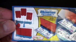 10 x Kinder Joy - Monster Academy (Monster Uni) Unboxing