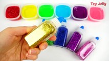 Learn Colors DIY How To Make Glitter Slime Clay High Heels Play Doh Ice Cream Surprise Cupcake Toys