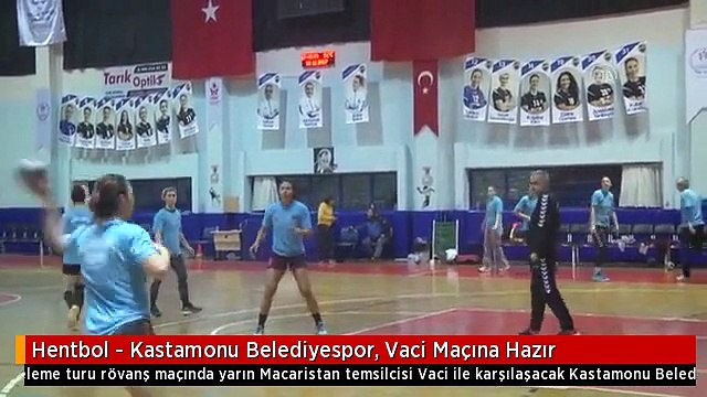Hentbol - Kastamonu Belediyespor, Vaci Maçına Hazır
