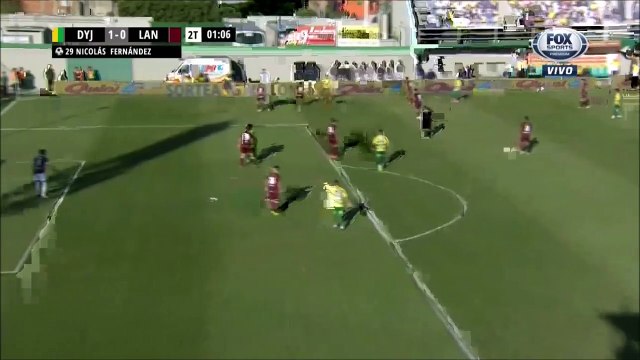 1-0 Fernandez Goal Argentina Primera Division - 18.11.2017 Defensa y Justicia 1-0 CA Lanús