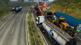 Euro Truck Simulator 2 | A Dover con camino Bloqueado