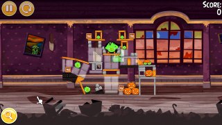 Lets Play Angry Birds Seasons 36 - Haunted Hogs