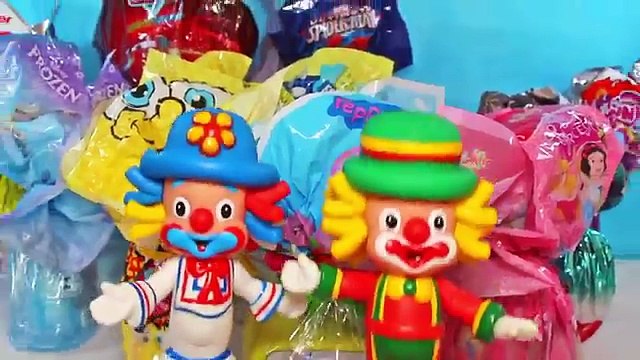 ABRINDO OVOS DE PÁSCOA SURPRESA Peppa Pig Patati Patatá Carros Princesas Disney Minions 2016 35min