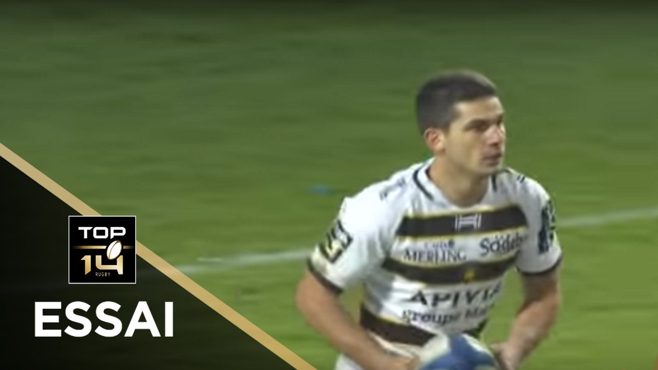 TOP 14 - Essai Steeve BARRY (SR) - Castres - La Rochelle - J10 - Saison 2017/2018