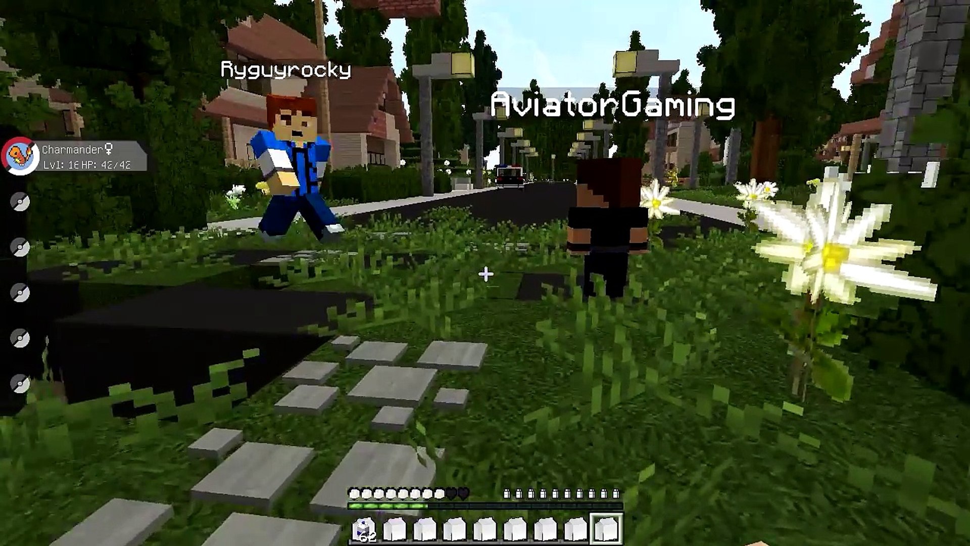 Minecraft Whos Your Daddy Baby Captures Pokemon - 
