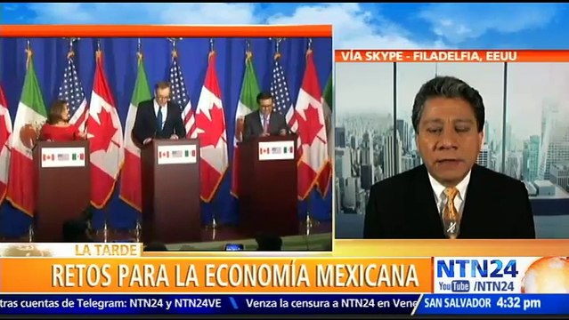 “Hay incertidumbre con respecto a las negociaciones con Estados Unidos y Canadá (TLCAN)”: Alfredo Coutiño, director de Moodys Analytics, sobre la economía de México