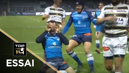 TOP 14 - Essai Julien DUMORA (CO) - Castres - La Rochelle - J10 - Saison 2017/2018