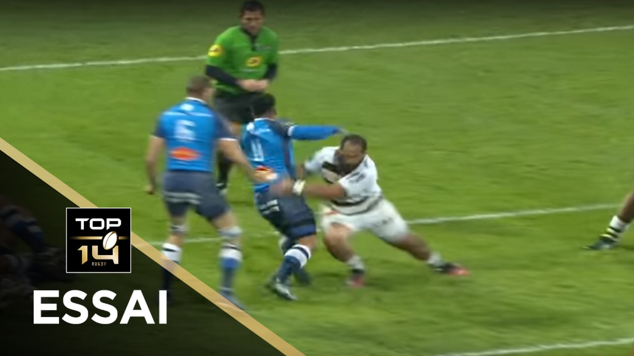 TOP 14 - Essai David SMITH 1 (CO) - Castres - La Rochelle - J10 - Saison 2017/2018