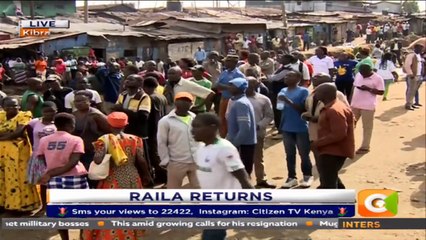 Ups and down with the police as Raila enters central business district