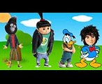 Funny Donald Duck Disney Big Hero Six Despicable Me Minions Sing Kids Wrong Heads Fun