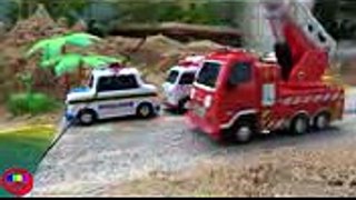Trucks falls into water  Truck for Children  Videos for Kids