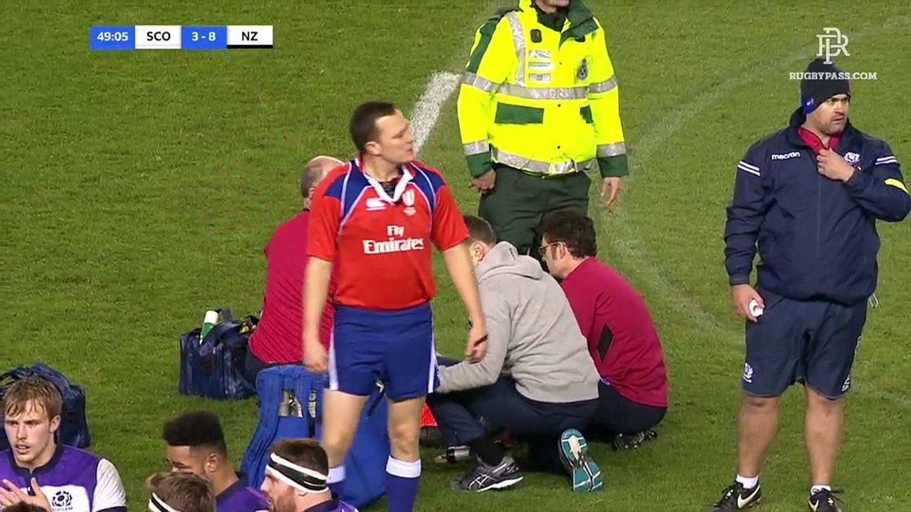 Scotland v New Zealand - 2nd Half - Autumn Internationals 2017